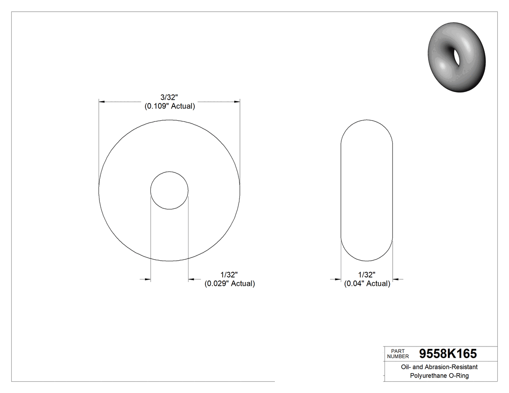 Technical drawing - 9558K165